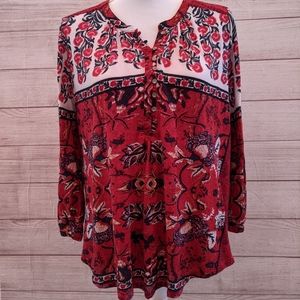 Lucky Brand top, size large in excellent condition